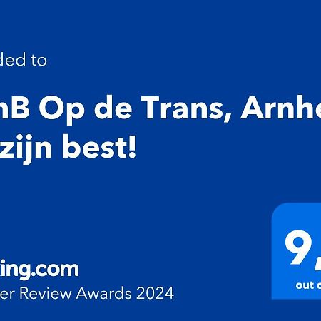 Benb Op De Trans, Arnhem Op Zijn Best! Kültér fotó